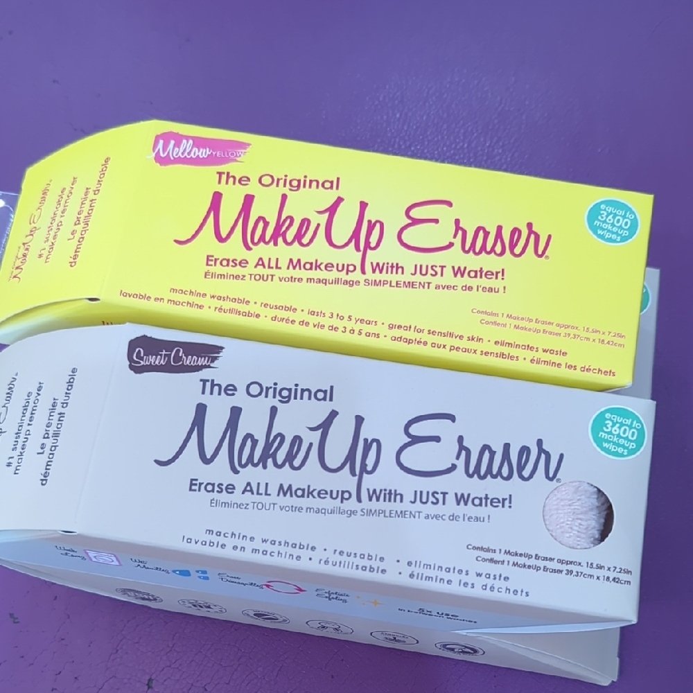 MakeUp Eraser Duo - Mellow Yellow Or Sweet Cream